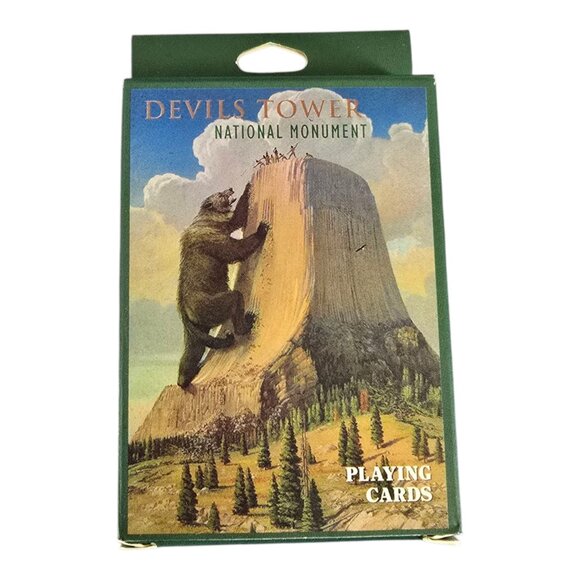 NEW Sealed America's First National Monument Devil's Tower Wyoming Playing Cards - Picture 6 of 9
